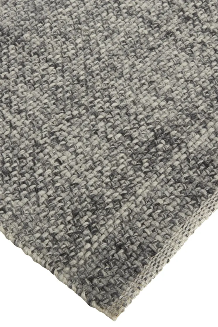 12' X 15' Gray Hand Woven Area Rug
