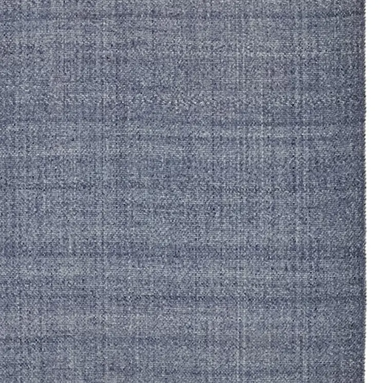 10' X 14' Blue Hand Woven Area Rug