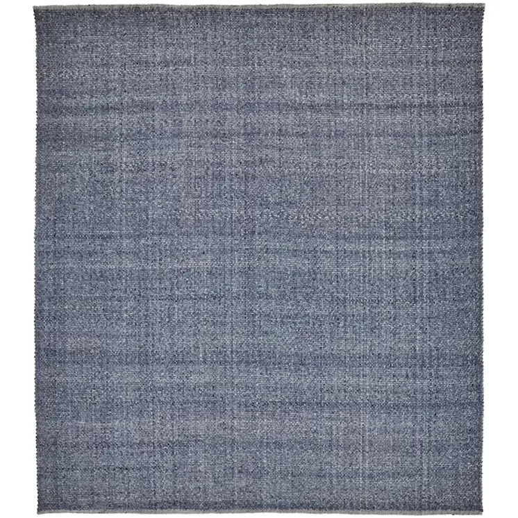10' X 14' Blue Hand Woven Area Rug