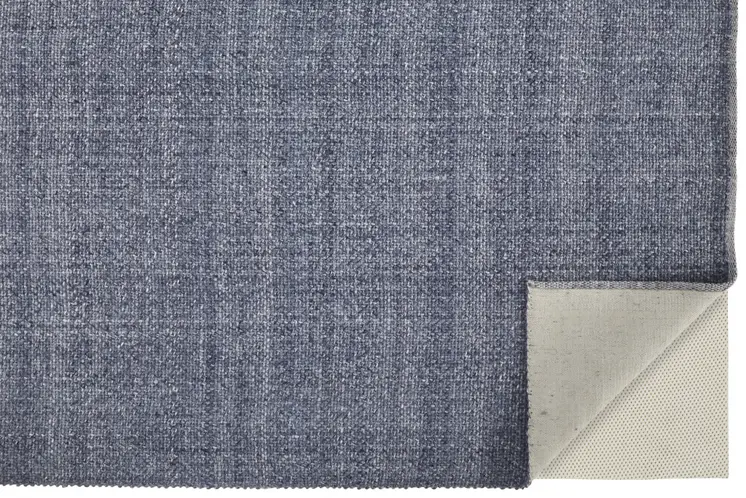 12' X 15' Blue Hand Woven Area Rug