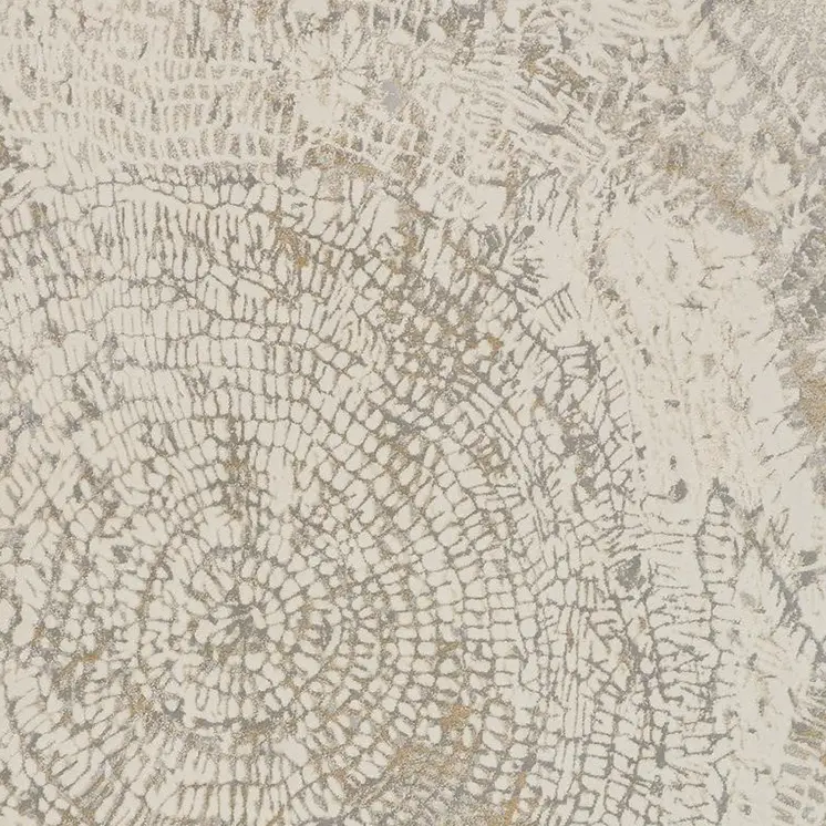 10' X 14' Ivory Tan And Gray Abstract Area Rug