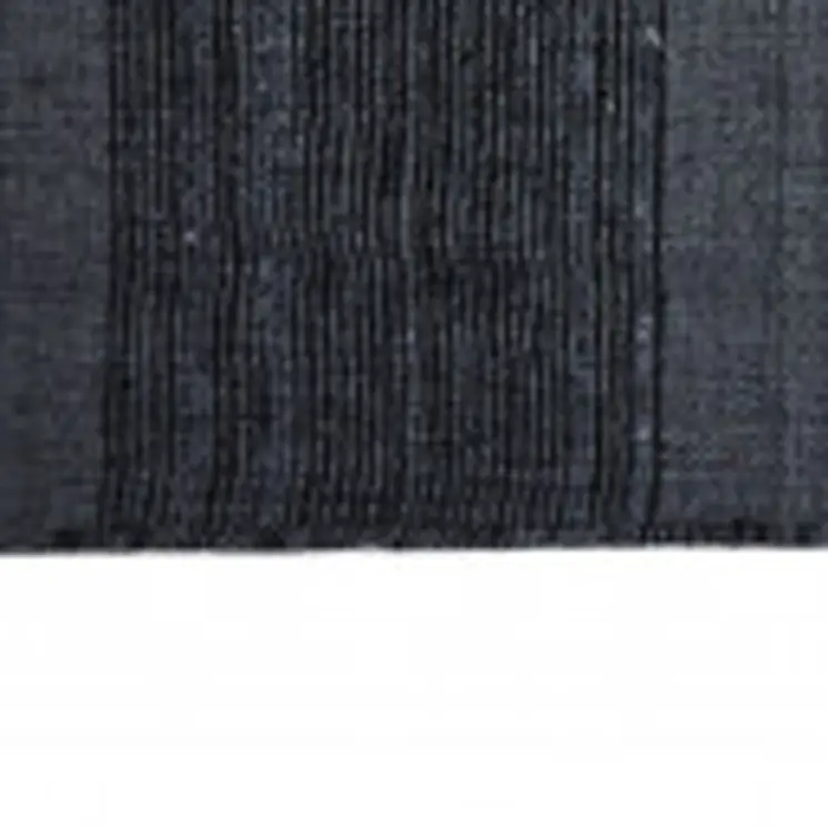 2' X 3' Black Gray And White Abstract Hand Woven Stain Resistant Area Rug