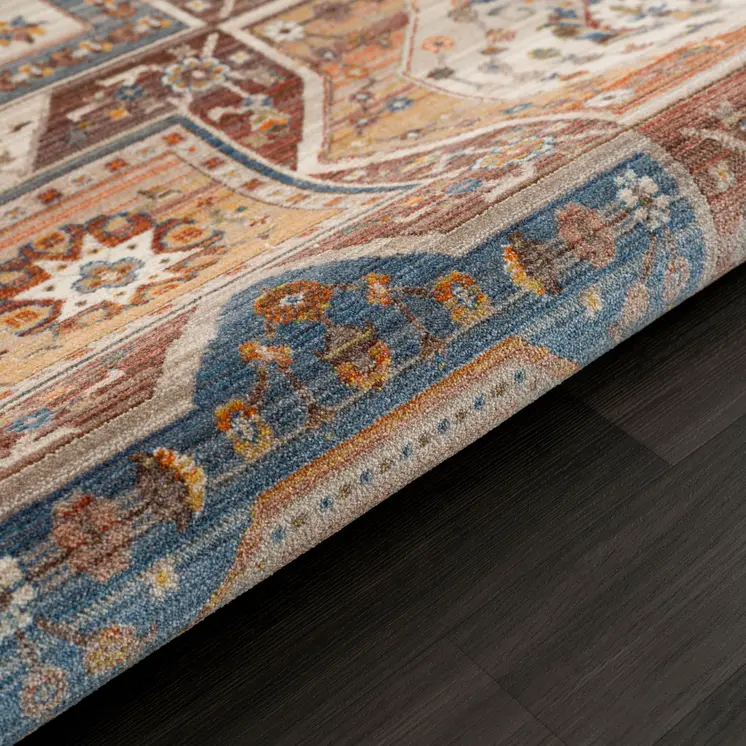 9' X 12' Red Southwestern Area Rug