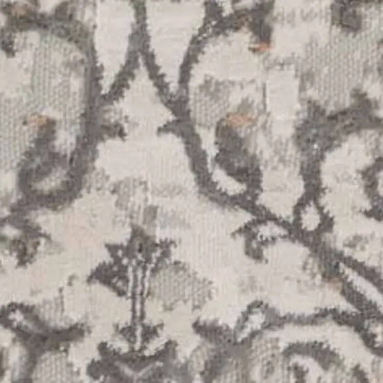 10' X 14' Cream Abstract Distressed Area Rug