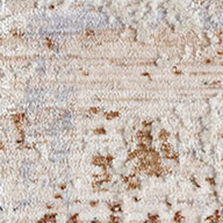 10' X 14' Ivory And Blue Abstract Area Rug