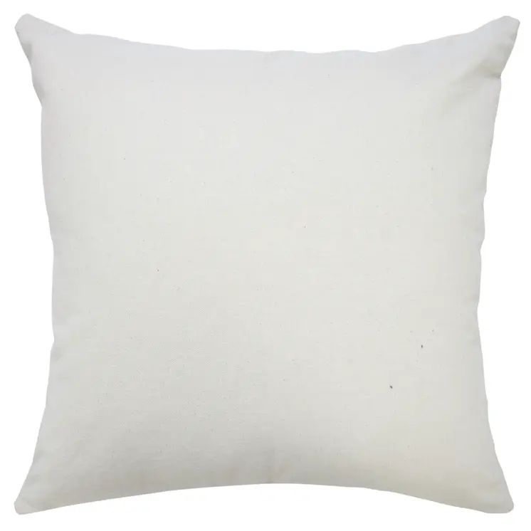20" X 20" Dusty Rose And White 100% Cotton Geometric Zippered Pillow