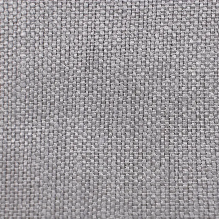 20" X 20" Gray And Yellow Linen Zippered Pillow