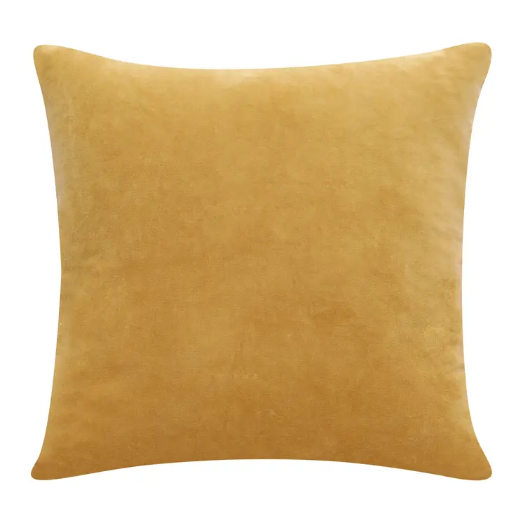 20" Yellow Throw Pillow