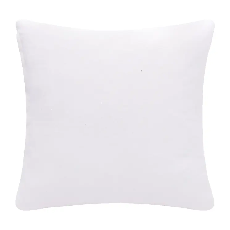 20" Black and White Throw Pillow