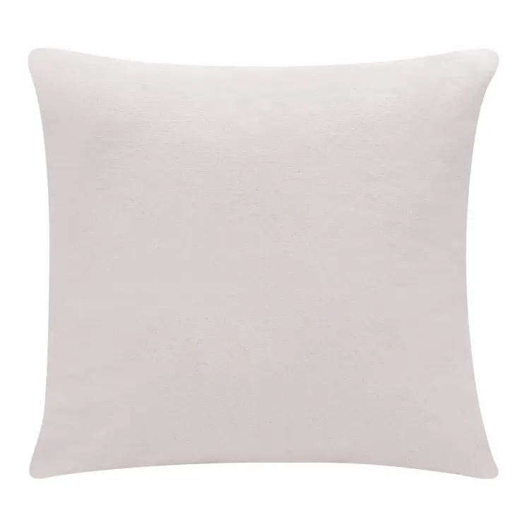 20" X 20" Ocean Blue Linen Zippered Pillow