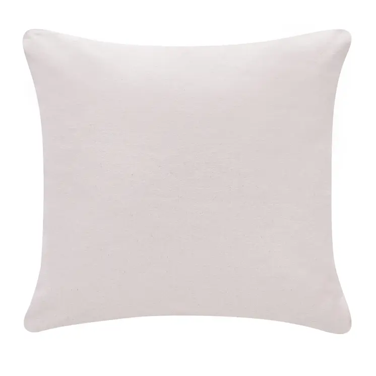 20" X 20" Coral Linen Zippered Pillow
