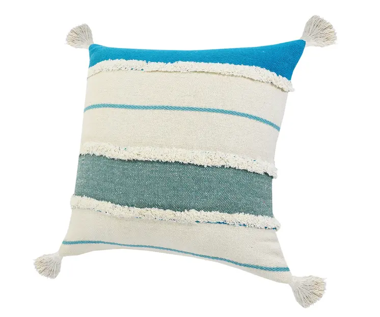 20" Turquoise Throw Pillow