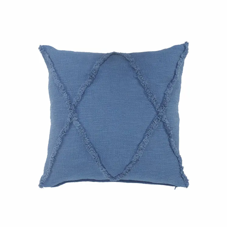 18" Cobalt Throw Pillow