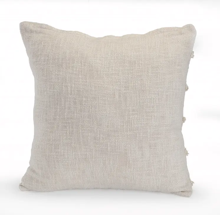 20" X 20" Birch 100% Cotton Zippered Pillow