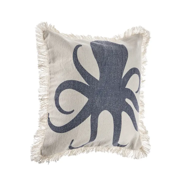 18" Cream Throw Pillow