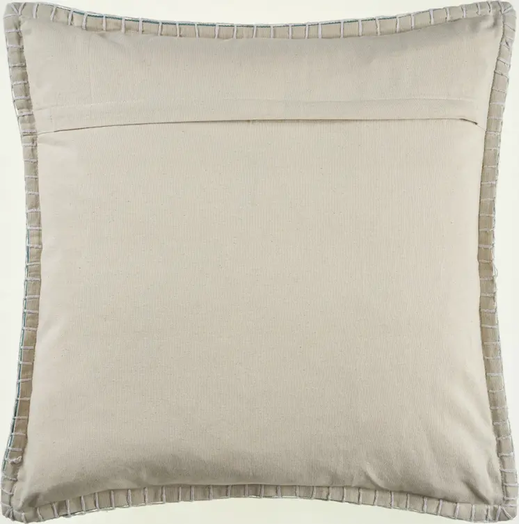 24" Teal Throw Pillow