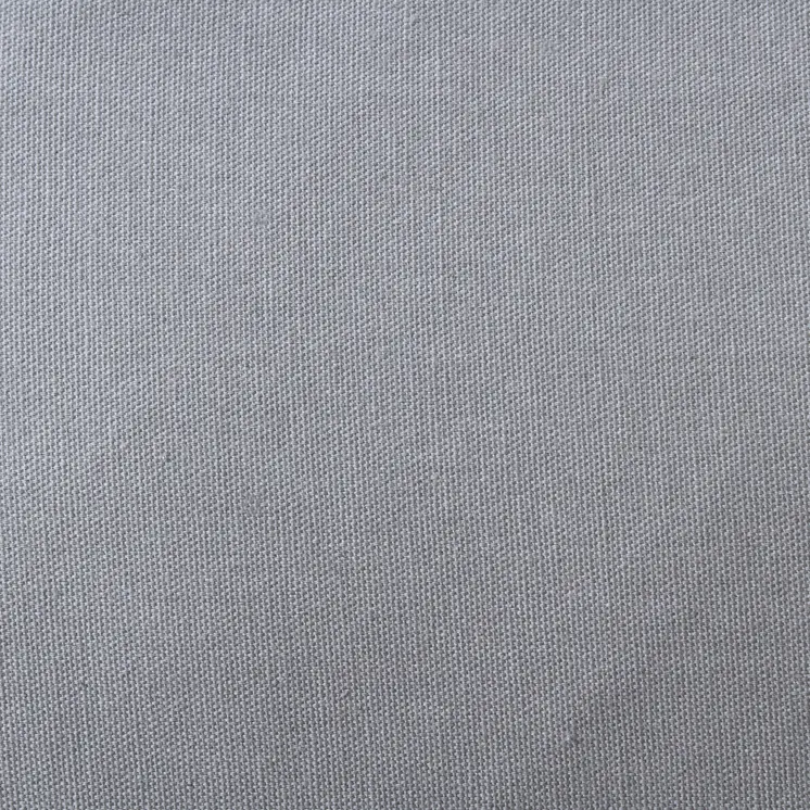 14" X 36" Gray And White 100% Cotton Geometric Zippered Pillow