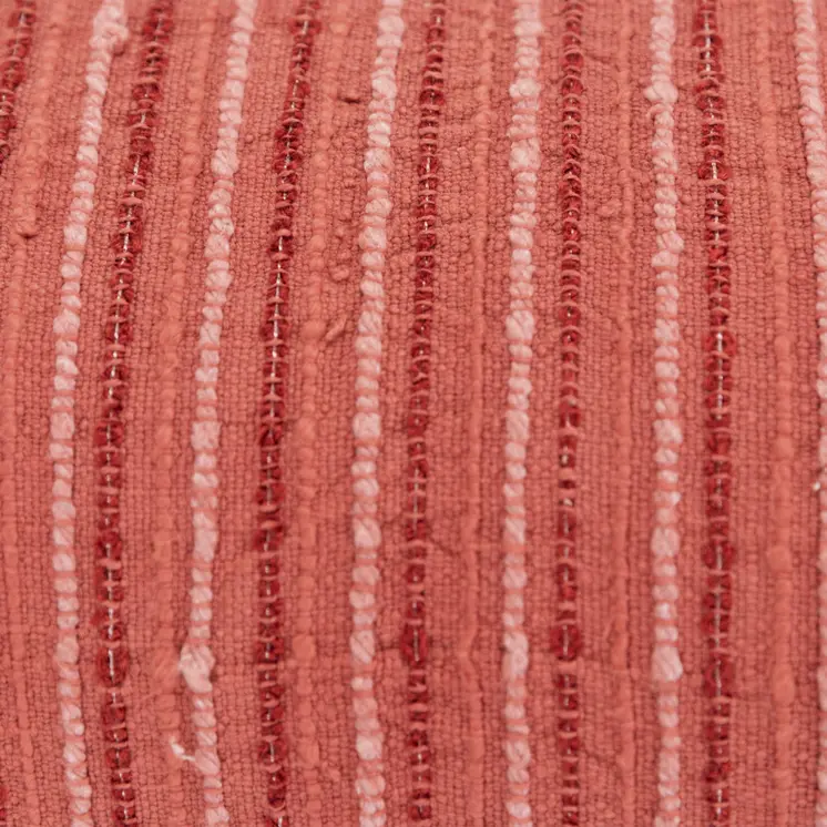 14" X 14" Terra Cotta Cotton Blend Pillow
