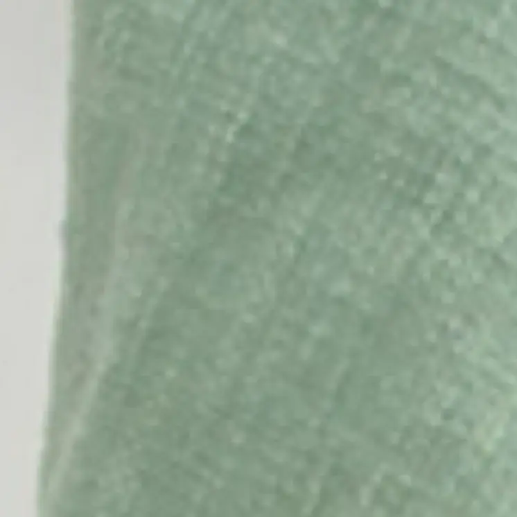 Green Woven 100% Woven Textured Cotton Throw Blanket