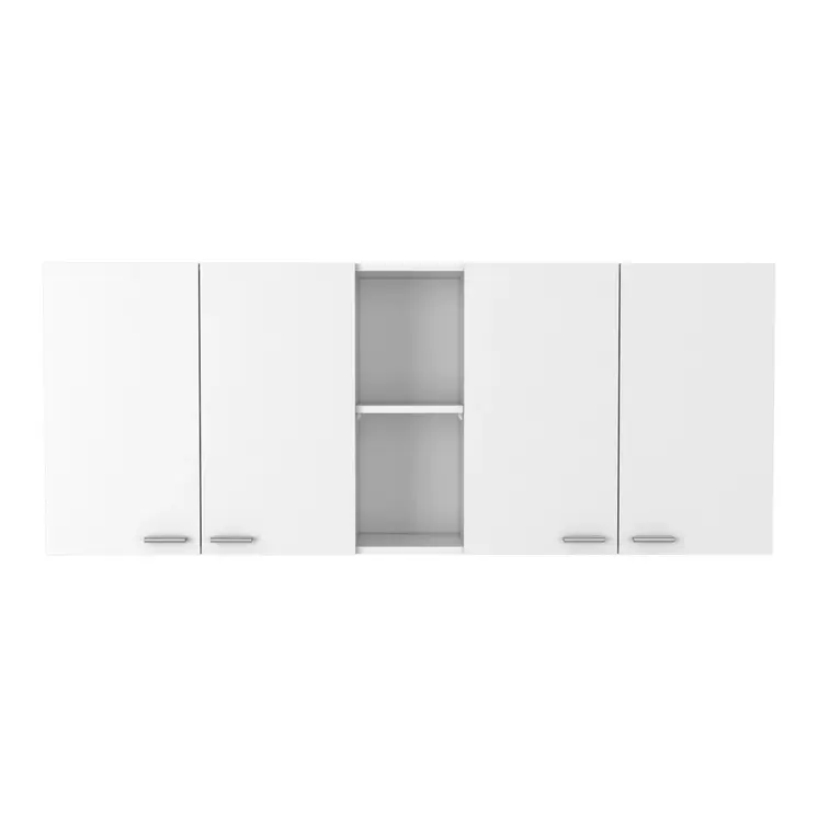 41" Dark Brown and White Wood Kitchen Island Set With Storage