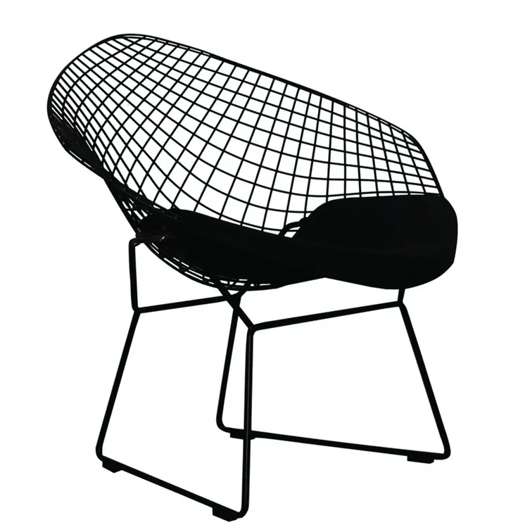 32" Black Lounge Chair