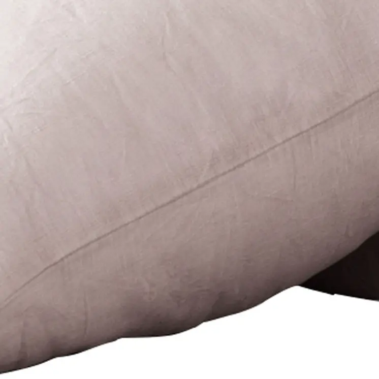 Set of Two Light Pink Linen Pillowcases