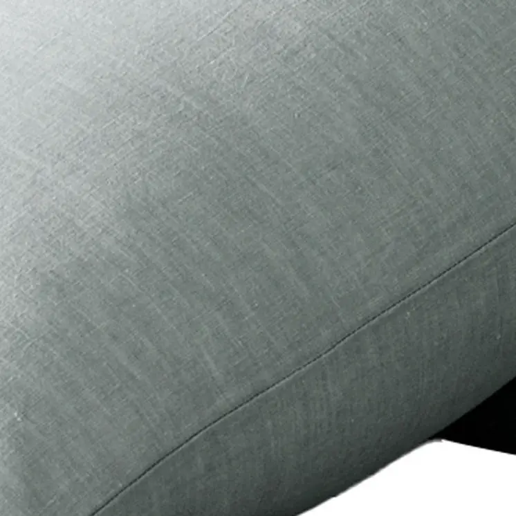 Set of Two Blue Linen Pillowcases