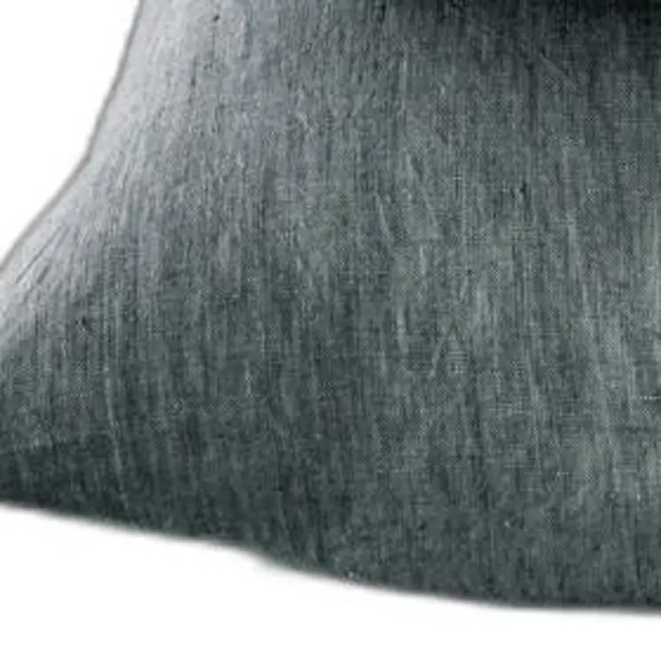 Four Piece Slate Gray Linen Sheet Set