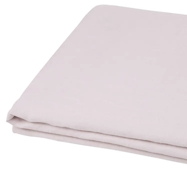Light Pink Linen Full Double Flat Sheet