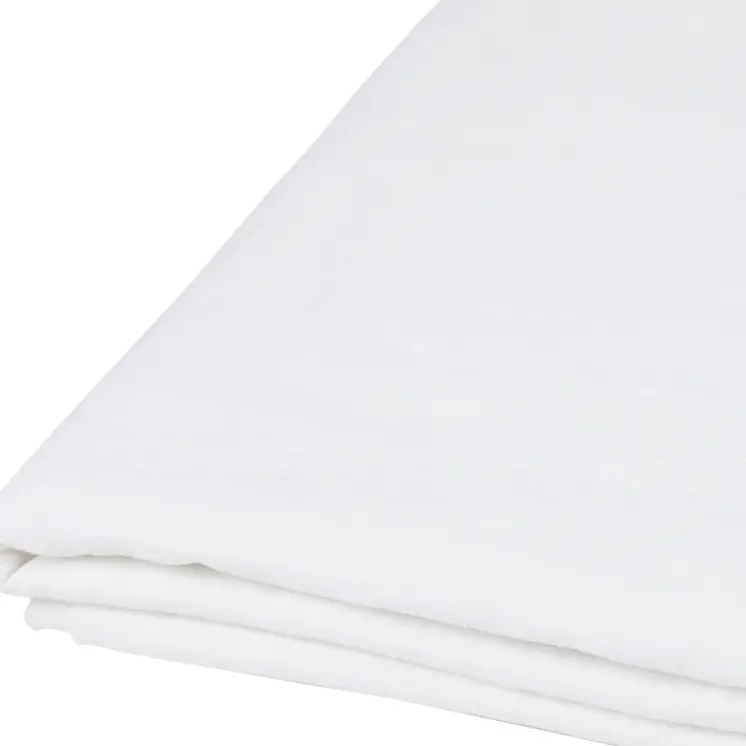Ivory Linen King Flat Sheet