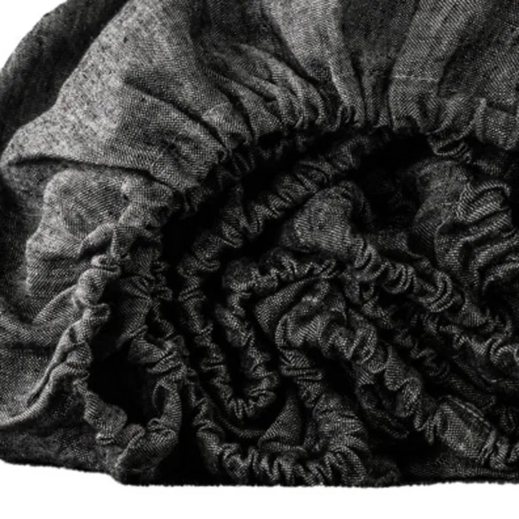 Onyx Linen California King Fitted Sheet