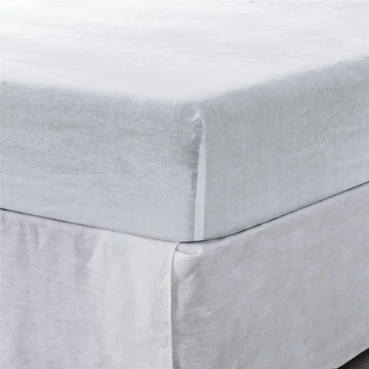 White Linen Queen Fitted sheet