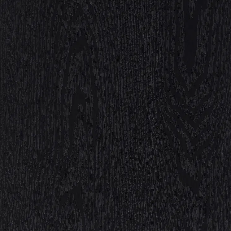 32" Black Round Coffee Table