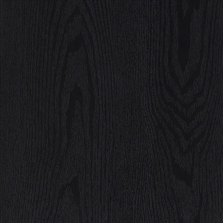 48" Black Faux Wood Coffee Table With Shelf
