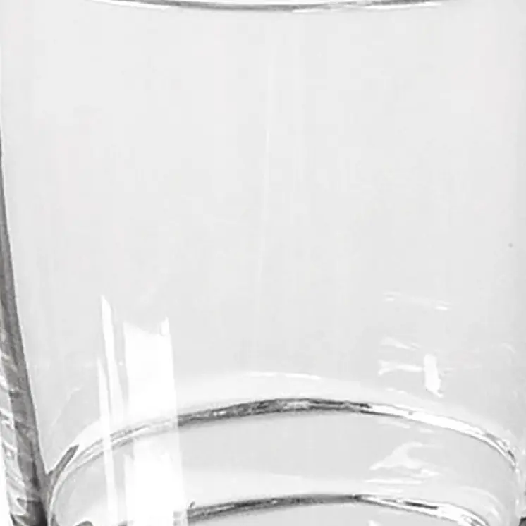 Set of Four Clear Swirl Acrylic Highball Glasses
