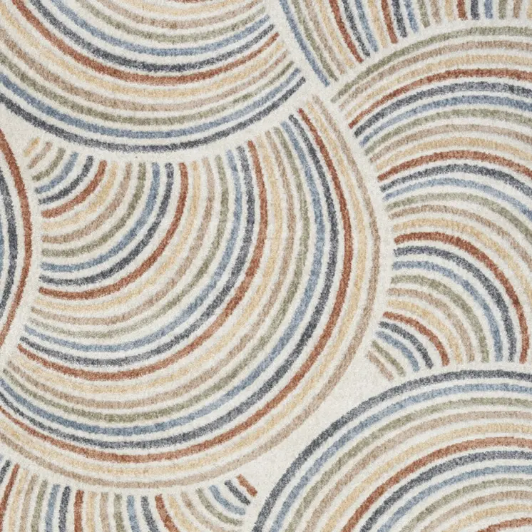 9' X 12' Gray Oriental Power Loom Area Rug