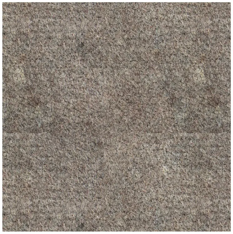 2' x 4' Gray Non Slip Rug Pad