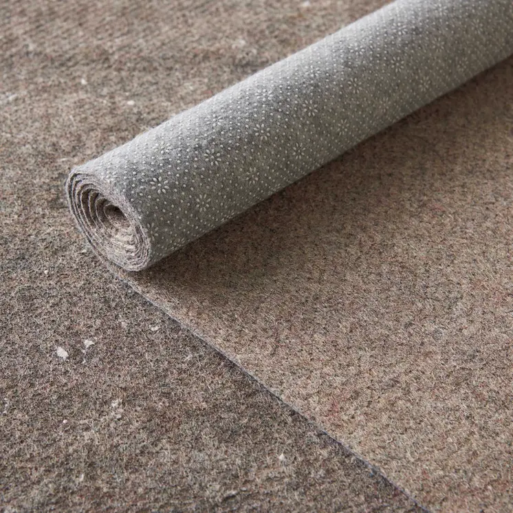 2' X 12' Gray Non Slip Rug Pad
