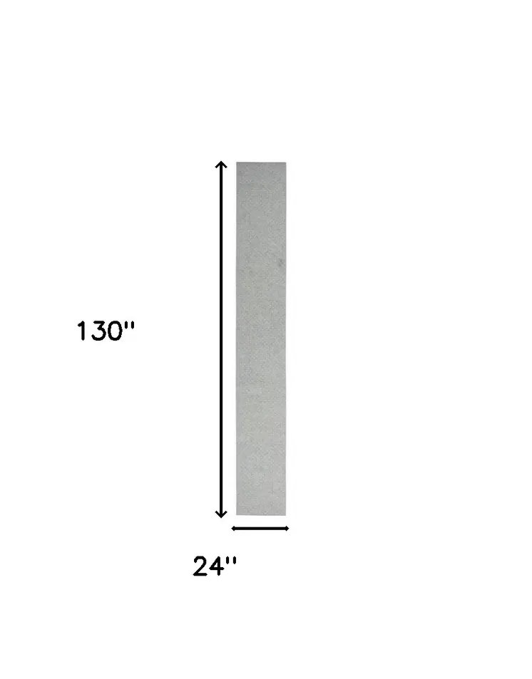 11' Gray Runner Rug