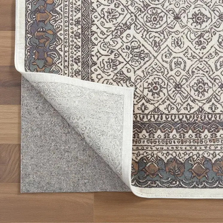 5' x 7' Gray Non Slip Rug Pad