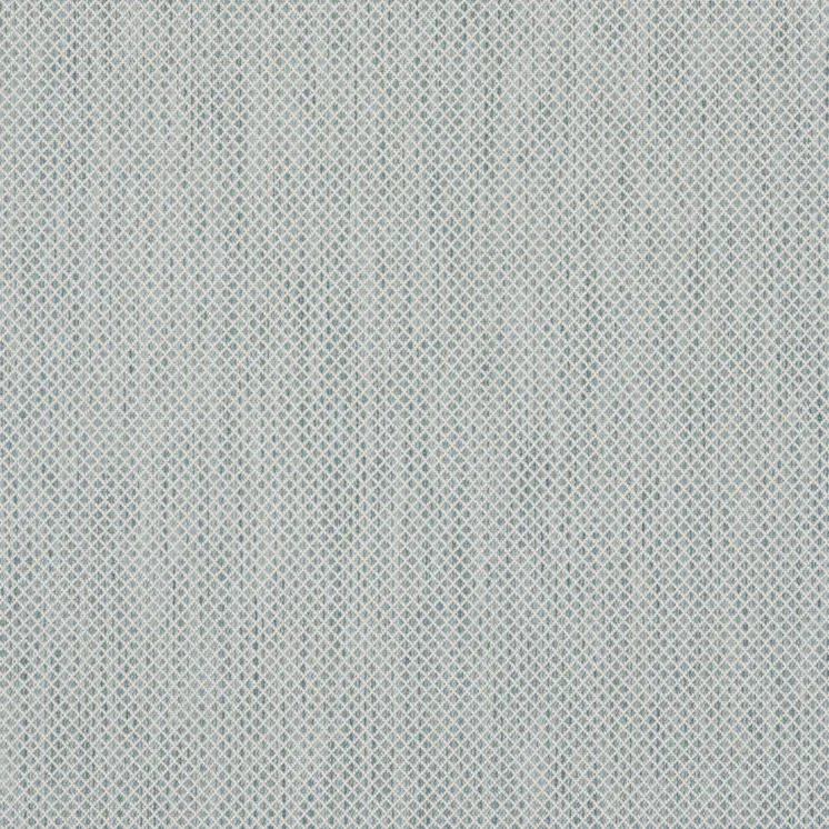 5' Blue Square Geometric Power Loom Area Rug
