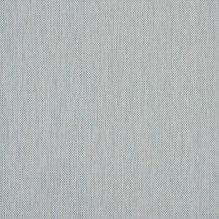 6' Blue Square Geometric Power Loom Area Rug