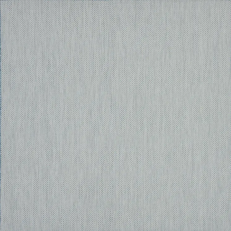 6' Blue Square Geometric Power Loom Area Rug