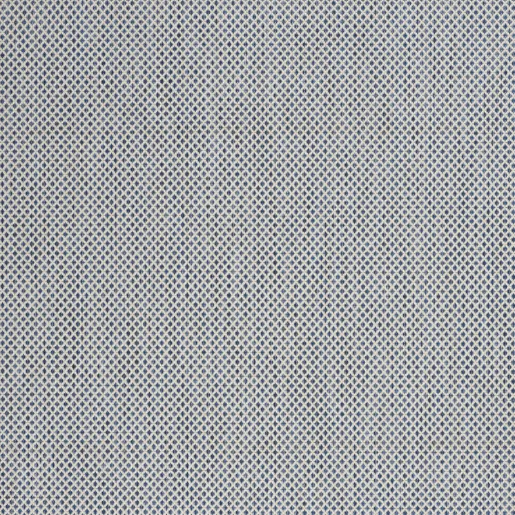 4' X 6' Blue Geometric Power Loom Area Rug