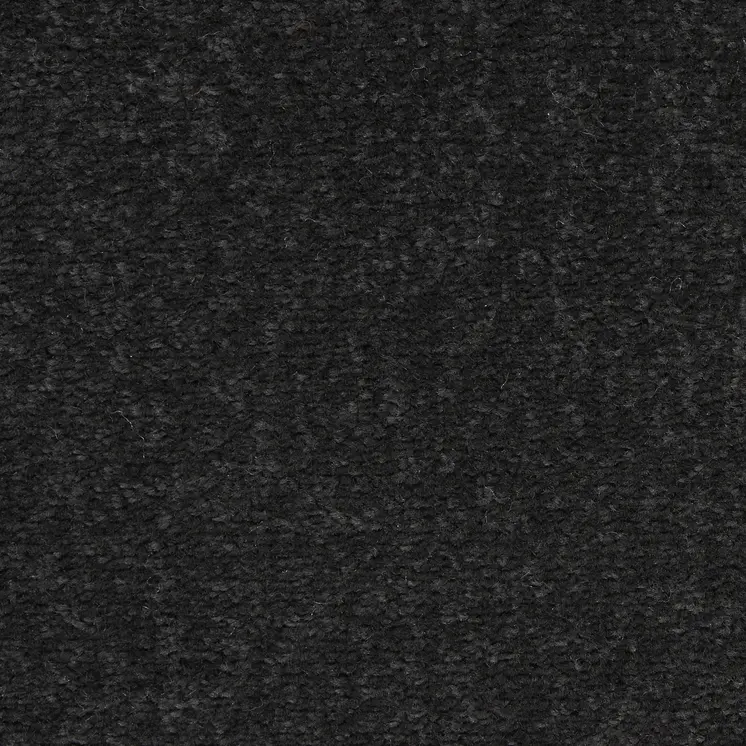 5' X 8' Black Power Loom Area Rug