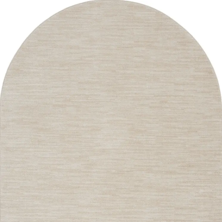 6' X 9' Cream Indoor Outdoor Area Rug