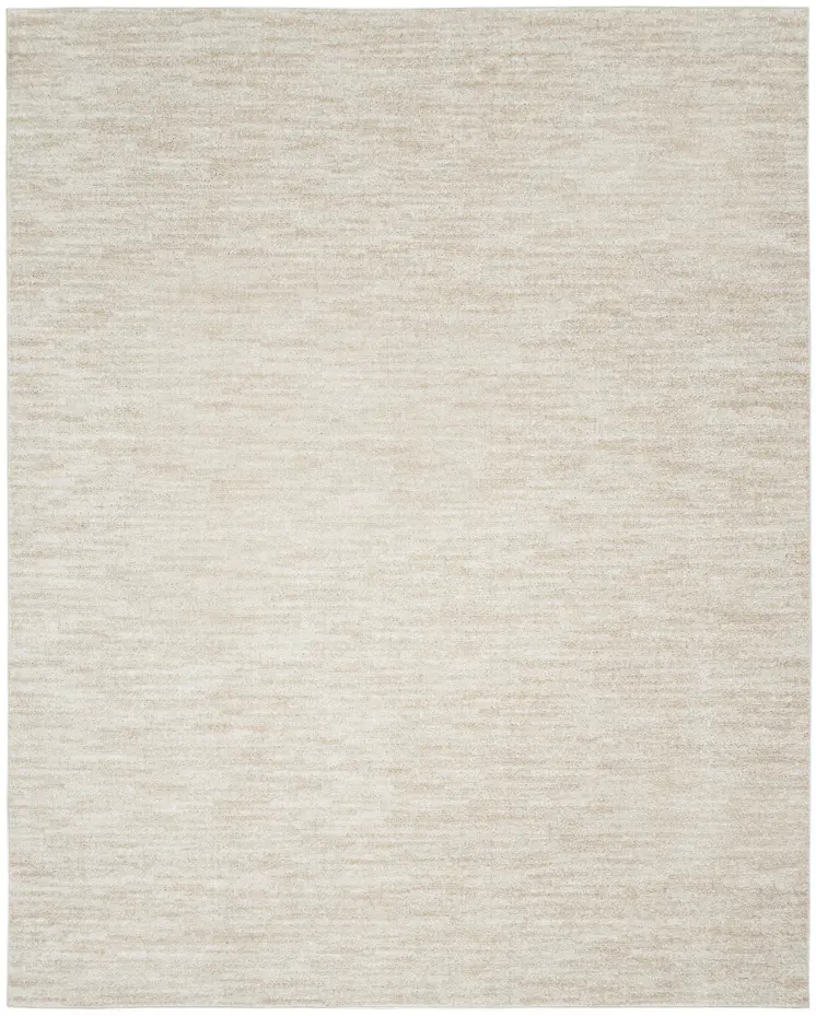 12' X 15' Beige and Ivory Indoor Outdoor Area Rug