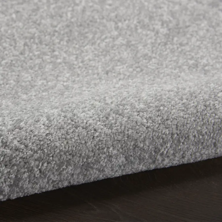 5' X 8' Gray Power Loom Area Rug