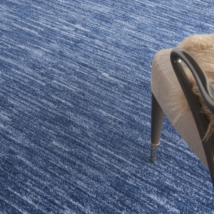 8' X 11' Navy Blue Indoor Outdoor Area Rug