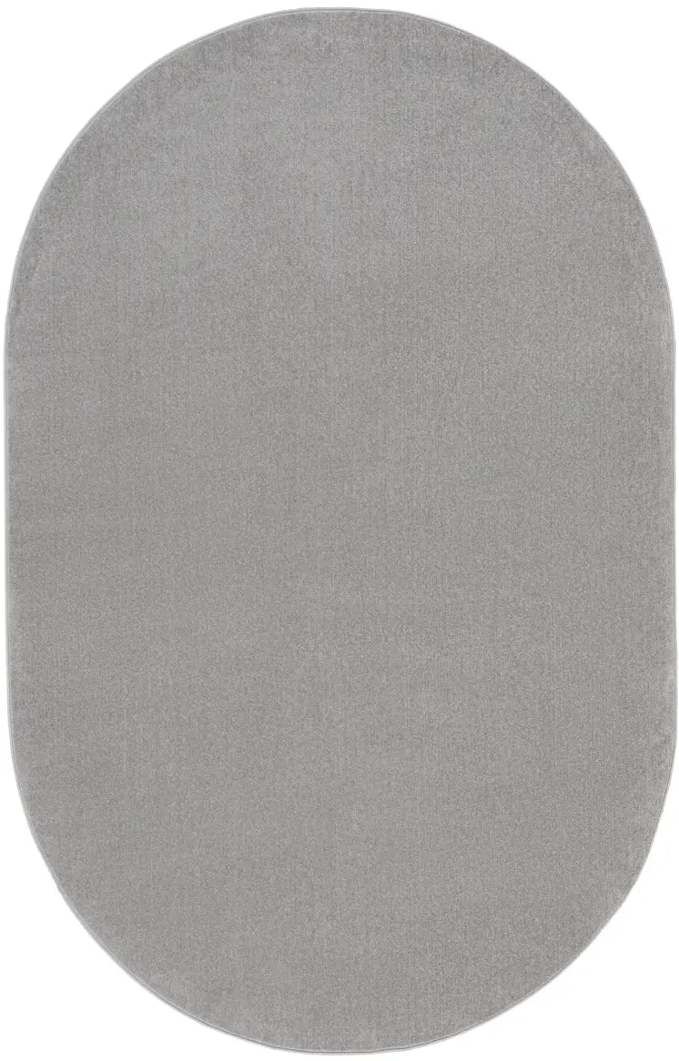 6' X 9' Gray Indoor Outdoor Area Rug